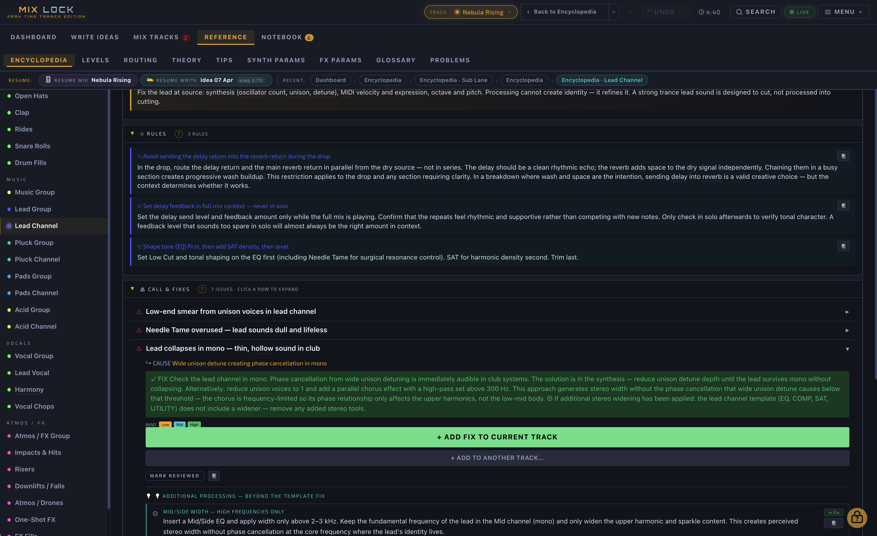 Mix Lock Encyclopedia