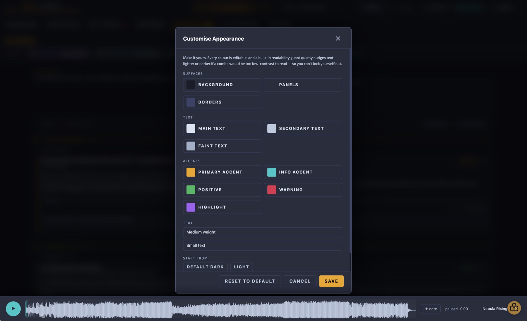 Theme Builder